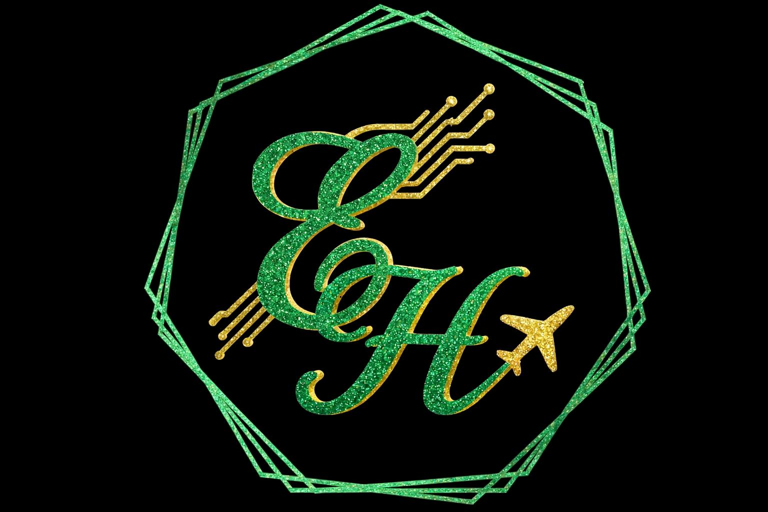 E and H monogram